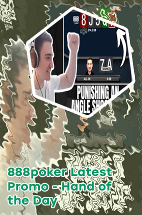 888 poker hand of the day